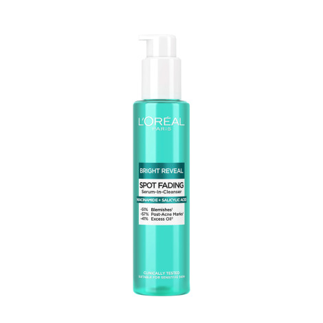 L'Oreal Bright Reveal সিরাম ইন ক্লেনজার 150ml