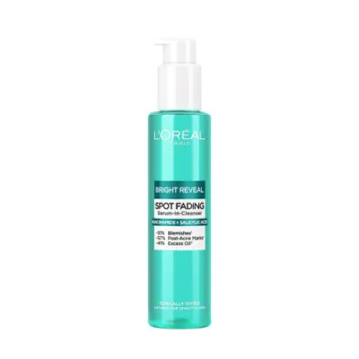 L'Oreal Bright Reveal সিরাম ইন ক্লেনজার 150ml