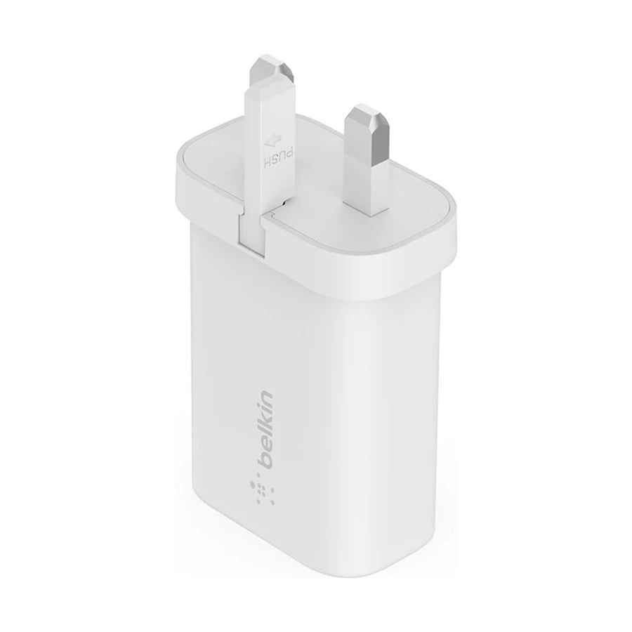 Belkin BoostCharge WCA004myWH 25W PD USB-C Charger with PPS White (UK)