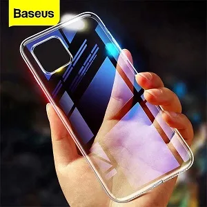 Baseus iPhone 12 Pro স্বচ্ছ TPU ফোন কেস ব্যাক কভার