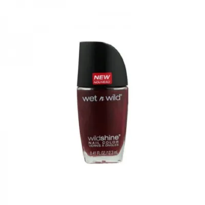 Wet n Wild Wild Shine নেইল কালার E486C - বারগান্ডি ফ্রস্ট