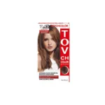 Tovch হেয়ার কালার 30ml*2 - 7.43 গোল্ডেন ব্রাউন