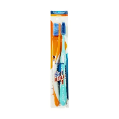 Victory Soft & Spiral টুথব্রাশ টুইন প্যাক
