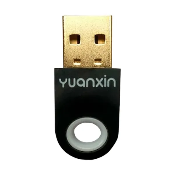Yuanxin YLY-020 কালো USB ব্লুটুথ 5.0 অ্যাডাপ্টার