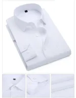 Men's Cotton Shirt, Sizes M to XXL, Chest 42 to 48 Inch