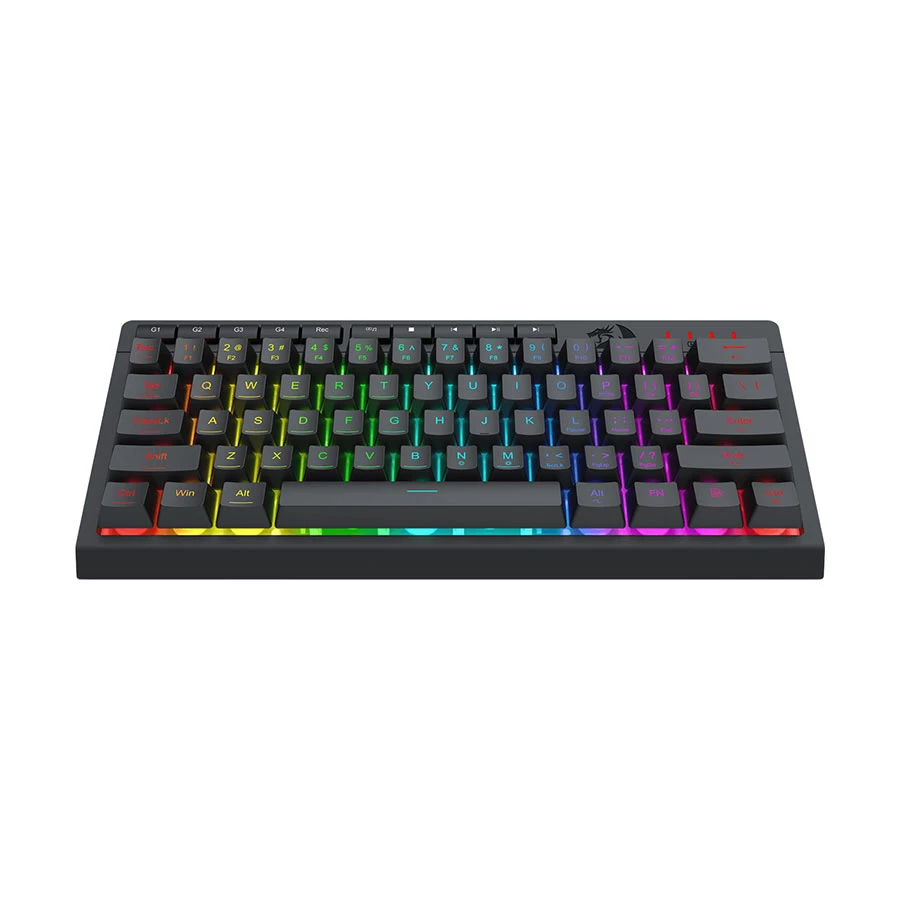 Redragon K522 RGB SHIVA 61 Key Wired Black Gaming Keyboard