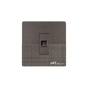 NT blu-ray Chrome Gray টেলিফোন সকেট