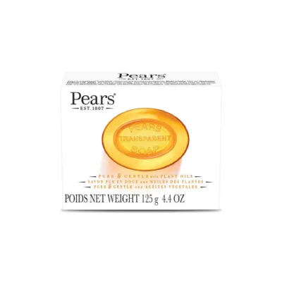 Pears Pure and Gentle ট্রান্সপারেন্ট সাবান 125g