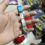 OLEVS 9931 মেয়েদের স্টেইনলেস স্টিল লুমিনাস ঘড়ি (সিলভার)