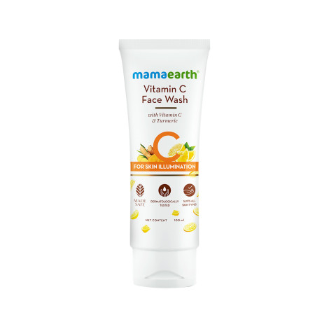 Mama Earth Vitamin C Face Wash 100ml (India)