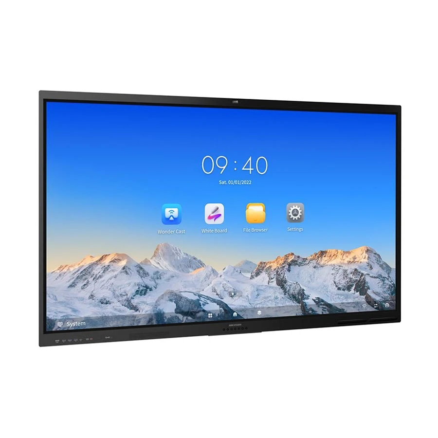 Hikvision DS-D5B75RB/FL 75 Inch 4K Interactive Panel with Camera & Mic