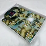 Men's Digital Print Panjabi, Snap Button Front, 6 Colours