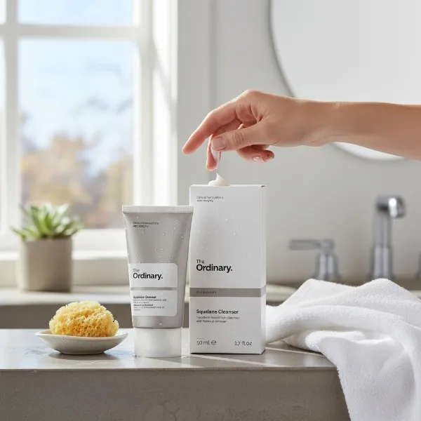 The Ordinary Squalane ফেসিয়াল ক্লিনজার, ছোট প্যাক 50 মিলি