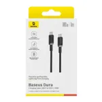 Baseus Dura USB-C to USB-C 100W চার্জিং ক্যাবল, 1 মিটার