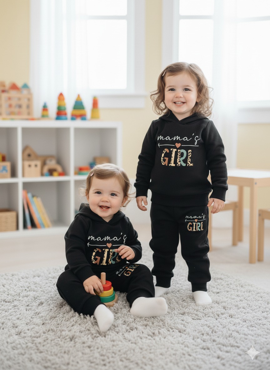 Elegant Stylish Baby Hoodie Set
