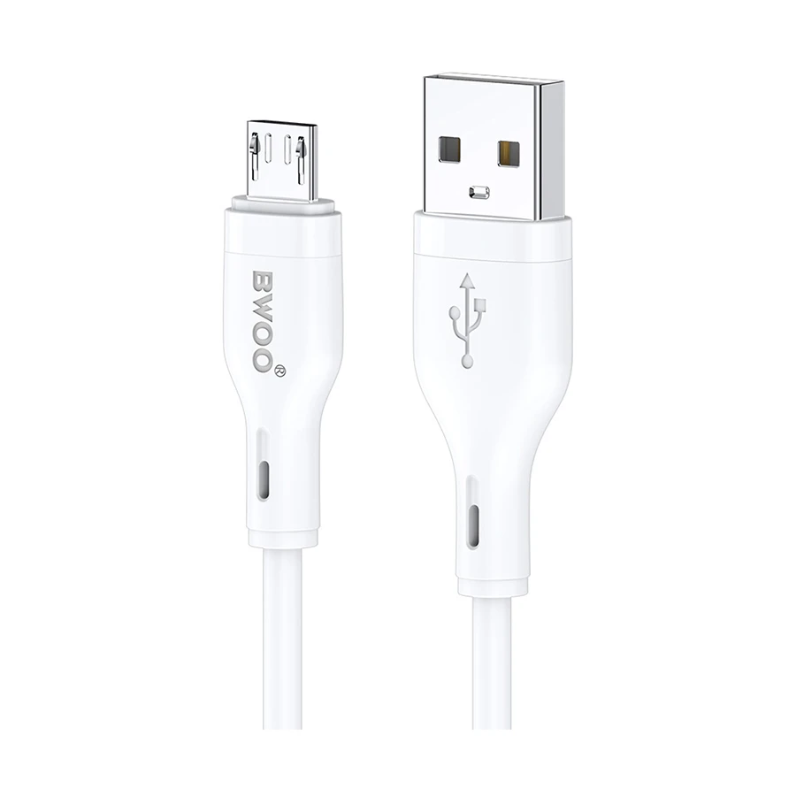 Bwoo BO-X286V USB to Micro USB Charging Cable 1 Meter White