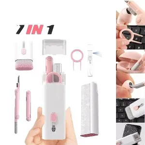 7-in-1 কম্পিউটার কিবোর্ড ক্লিনার ব্রাশ কিট