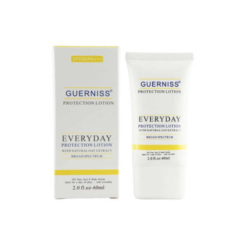 Guerniss এভরিডে প্রোটেকশন সানস্ক্রিন লোশন SPF 45/PA+++ 60ml