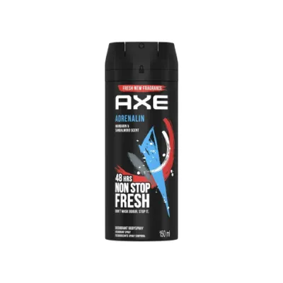Axe Adrenalin ডিওডোরেন্ট বডি স্প্রে 150ml