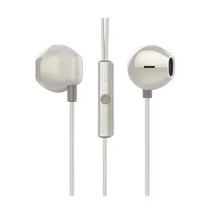 Oraimo হাফ ইন-ইয়ার ওয়্যারড ইয়ারফোন – গোল্ড