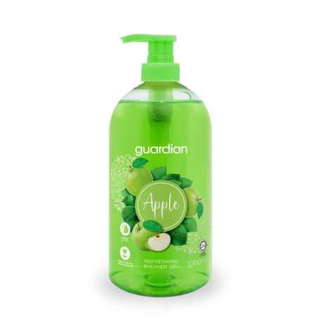 Guardian Apple Refreshing Shower Gel 1000ml (Malaysia)