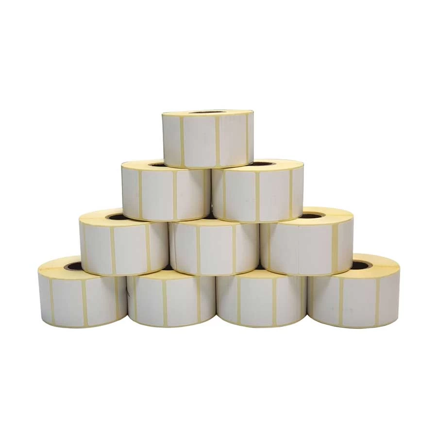 38mm x 25mm Semi Glossy Label Roll 1 Up 1000 Pcs