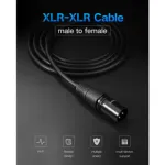 UGREEN AV130 (20714) Cannon XLR মেল টু ফিমেল এক্সটেনশন ক্যাবল – 10M