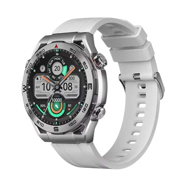 Haylou Watch R8 AMOLED সিলভার ব্লুটুথ কলিং স্মার্ট ওয়াচ