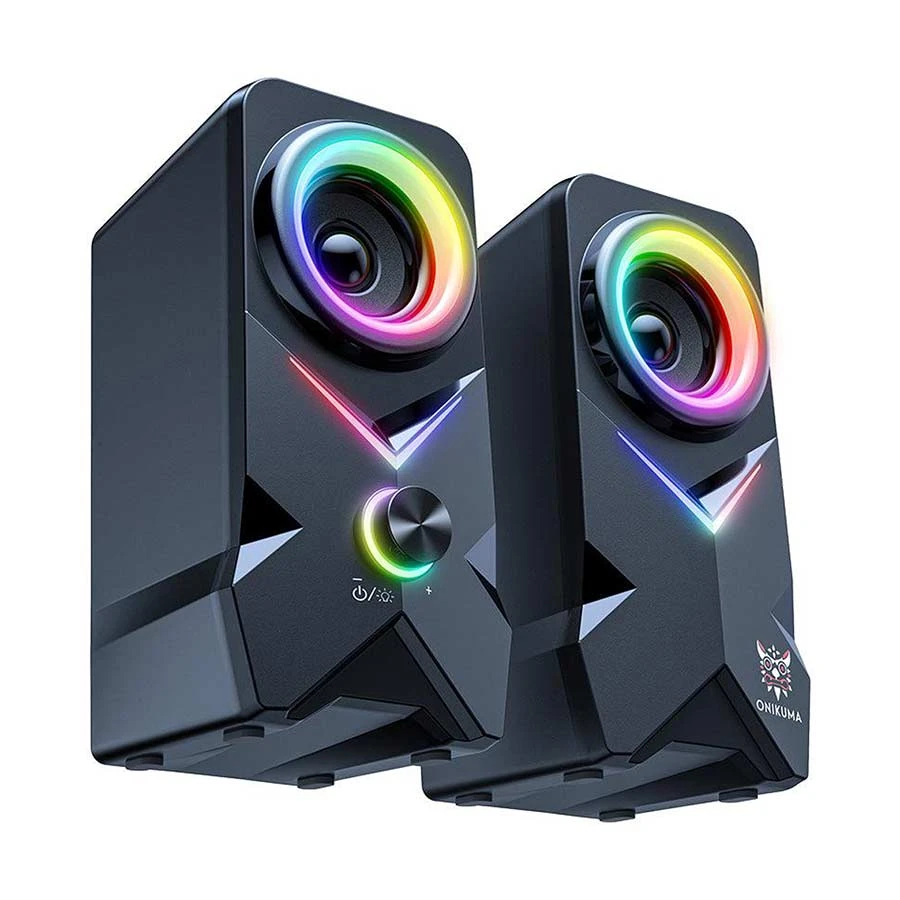 Onikuma L2 RGB 2.0 Bluetooth Gaming Speaker Black