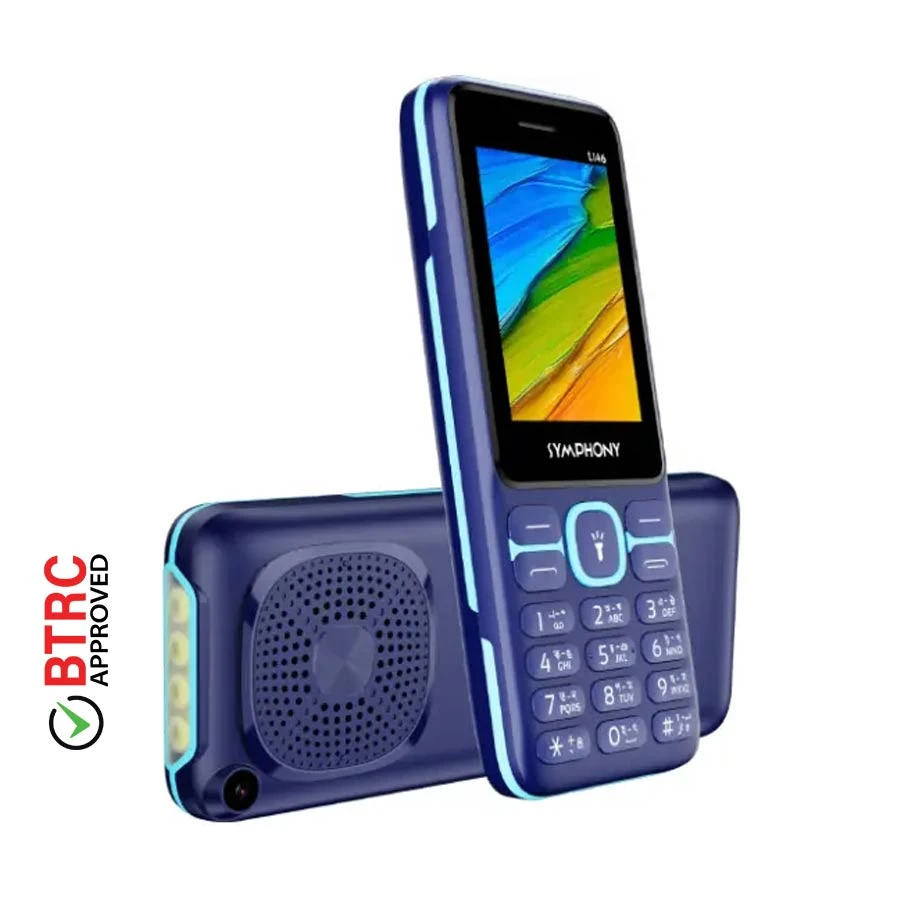 Symphony L146 Navy Blue Dual SIM Feature Phone