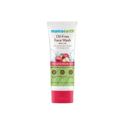 Mama Earth অ্যাকনে-প্রবণ ত্বকের অয়েল ফ্রি ফেস ওয়াশ 100ml
