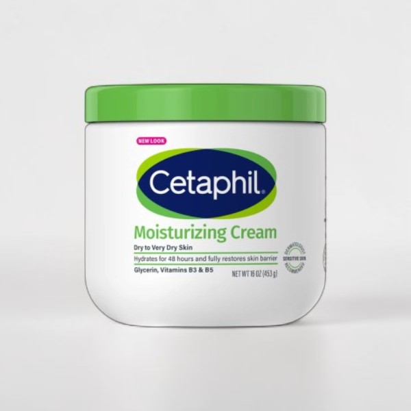 Cetaphil ময়েশ্চারাইজিং ক্রিম, ড্রাই থেকে ভেরি ড্রাই স্কিন 453g
