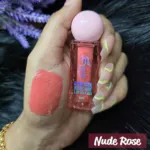 Everly Beauties Glow Lock ইনটেন্স শাইন লিপ গ্লস - Nude Rose