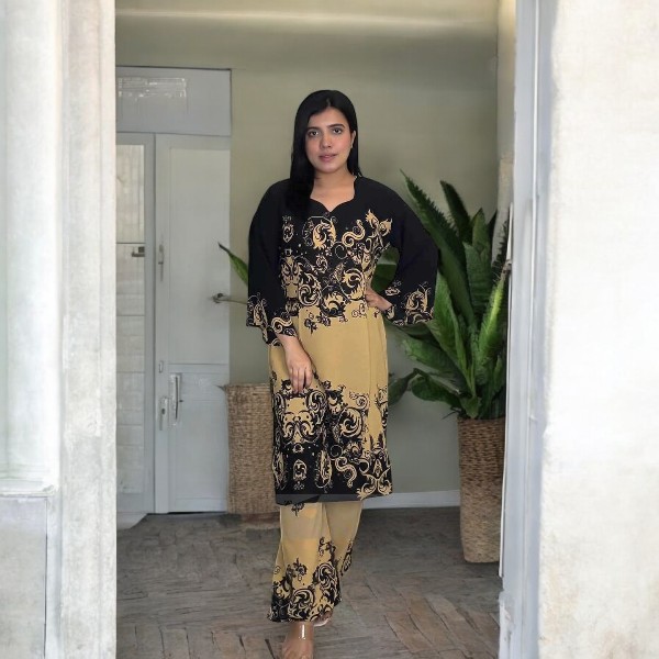 সিল্ক টু পিস সেট