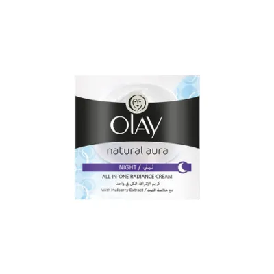 Olay Natural Aura All In One নাইট ক্রিম 50g