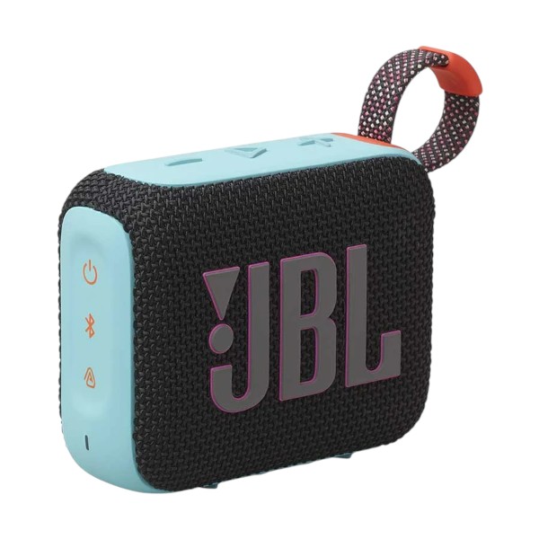 JBL GO 4 ব্ল্যাক অরেঞ্জ পোর্টেবল ব্লুটুথ স্পিকার