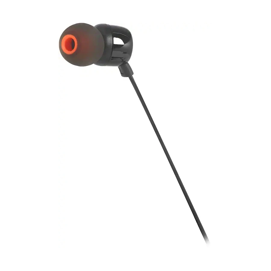 JBL TUNE 110 Wired In-Ear Black Earphone