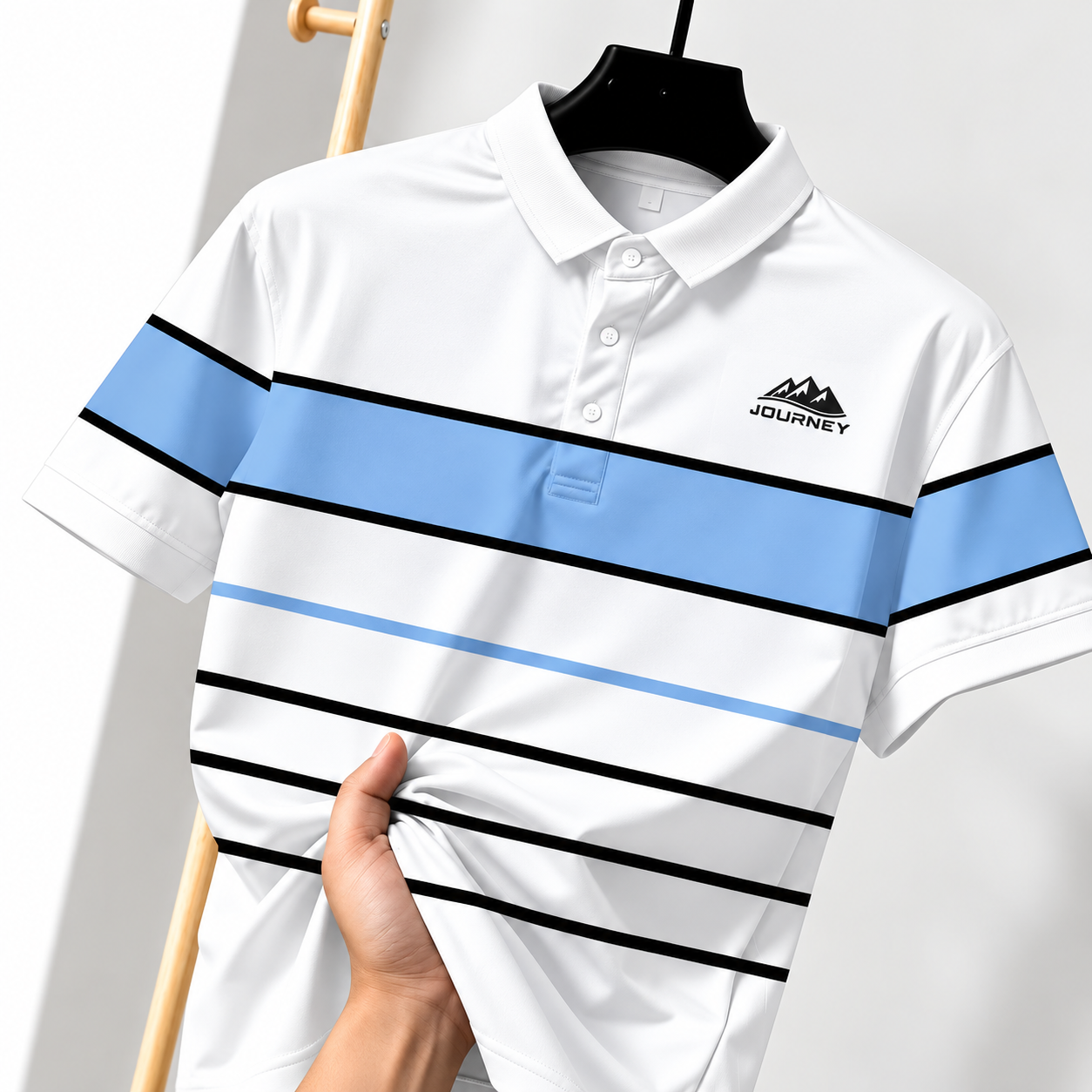 Premium Quality Piqué Cotton Half-Sleeve Polo Shirt