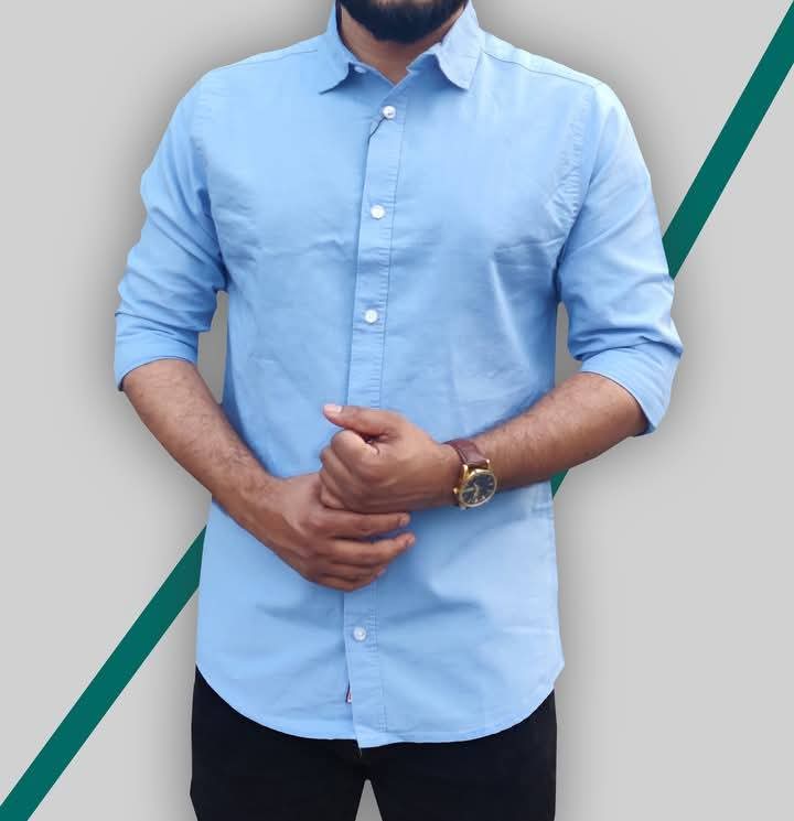 ছেলেদের পিউর কটন শার্ট, সাইজ M, L ও XL, 5টি রঙে