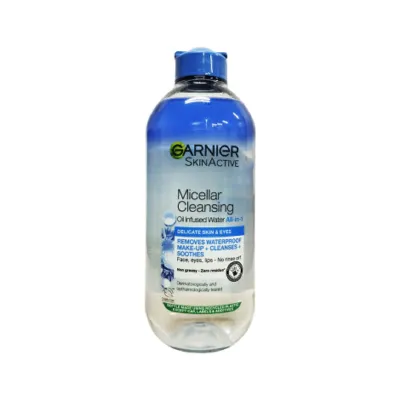 Garnier Skin Active মাইসেলার ক্লেনজিং অয়েল ইনফিউজড ওয়াটার All-in-1 400ml