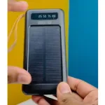 REGRSI সোলার পাওয়ার ব্যাংক 10000 mAh