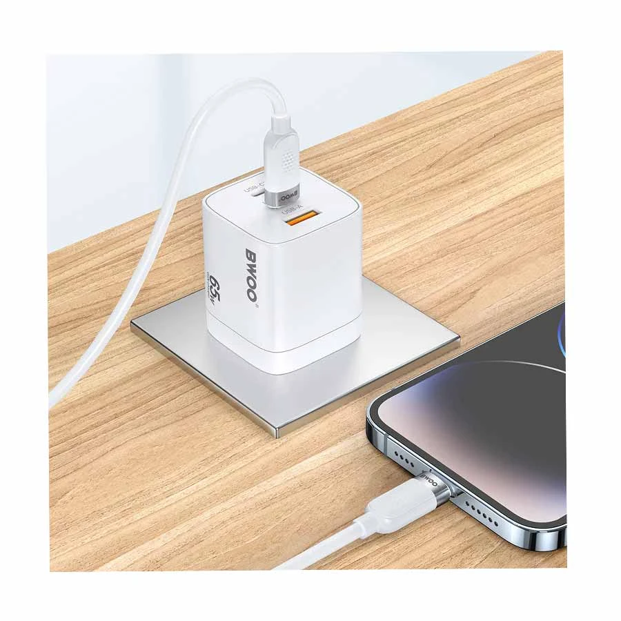 Bwoo BO-X315C-L 27W USB-C to Lightning Charging & Data Cable 1m White