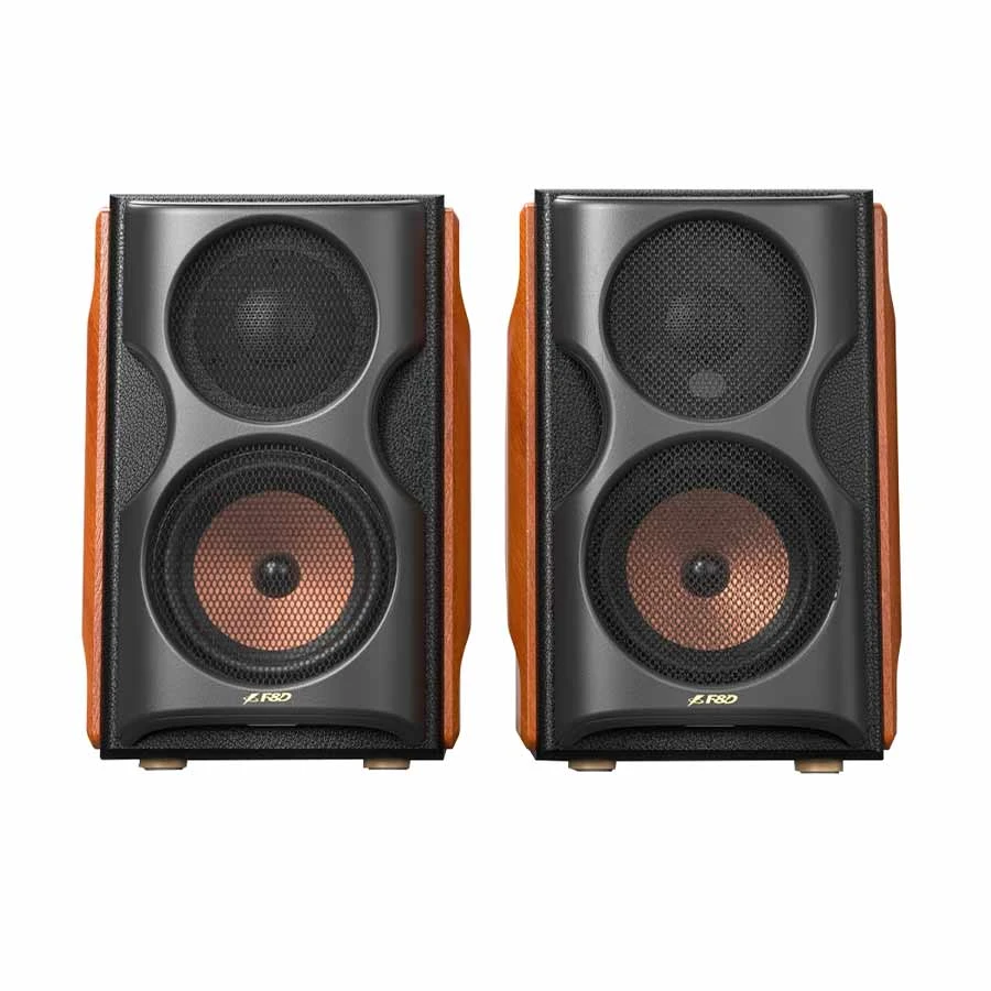F&D R80BT Wooden Bluetooth Bookshelf Speaker