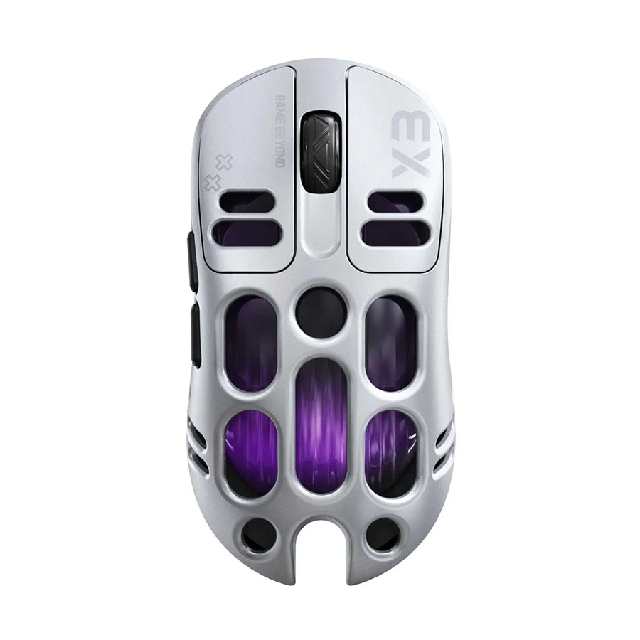 T-Wolf X3 RGB Multi Mode Gaming Mouse Silver