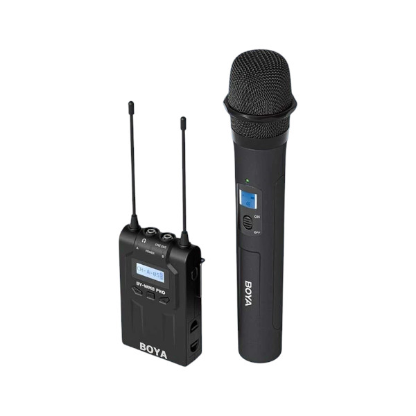 Boya BY-WM8 PRO-K3 UHF ওয়্যারলেস হ্যান্ডহেল্ড মাইক্রোফোন
