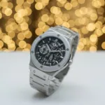 Hublot মেকানিক্যাল ওয়াটার রেজিস্ট্যান্ট স্টেইনলেস স্টিল ঘড়ি