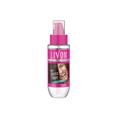 Livon Go Frizz Free অ্যান্টি-ফ্রিজ হেয়ার সিরাম 100ml