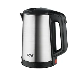 RAF R-7928 স্টিলের ইলেকট্রিক ওয়াটার কেটলি 2.3 লিটার – সিলভার
