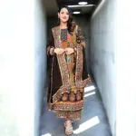 ChicPanel জর্জেট থ্রি পিস সেট