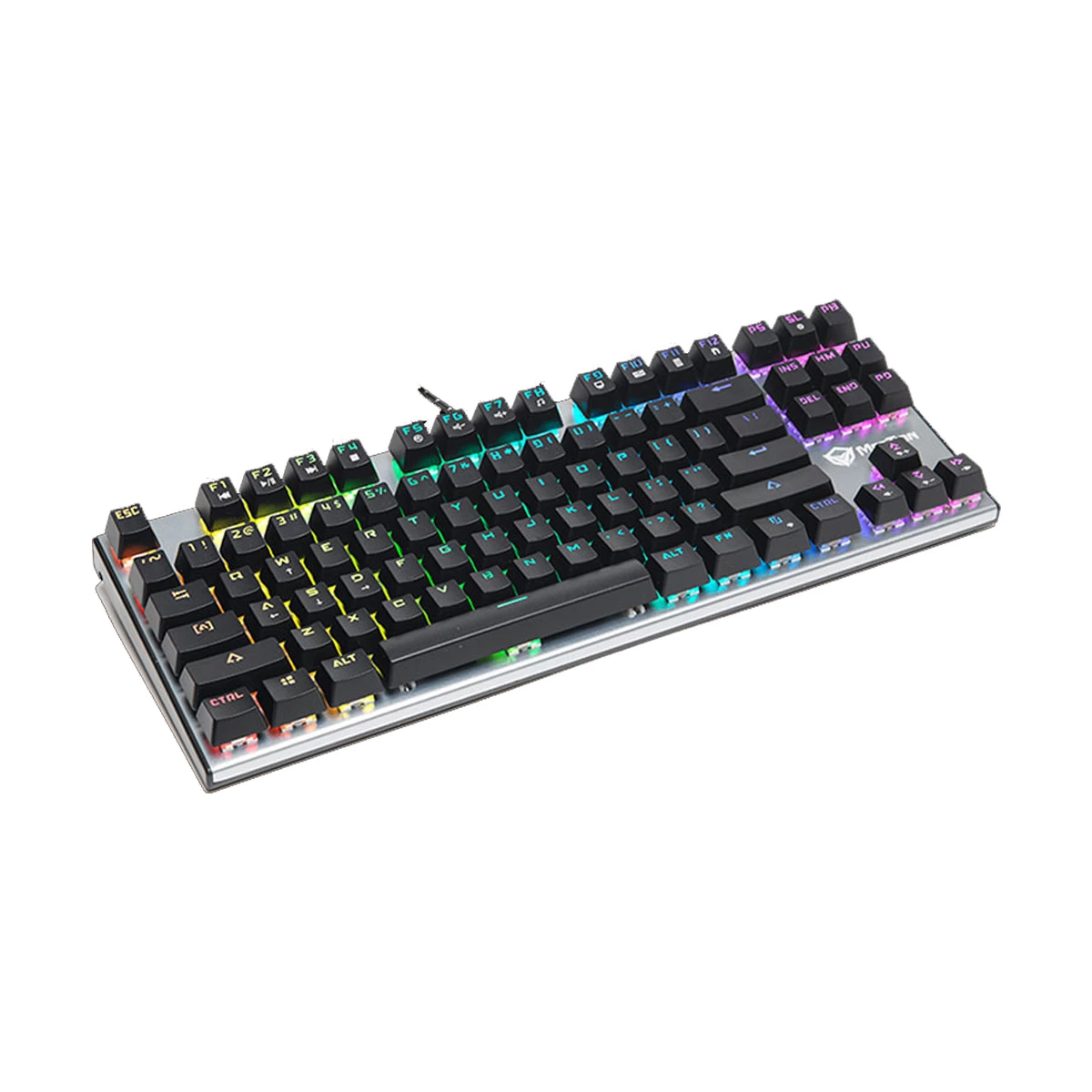 Meetion MT-MK04 TKL RGB Blue Switch Mechanical Gaming Keyboard Black